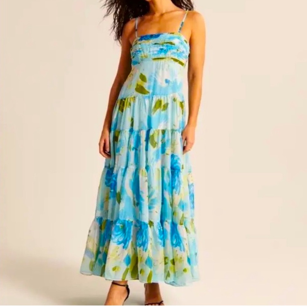 Abercrombie Maxi Babydoll Dress